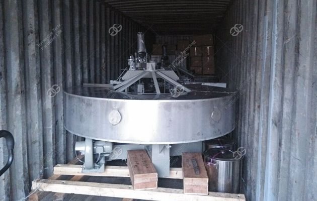 Rolled Ice Cream Cone Making Machine Shipping