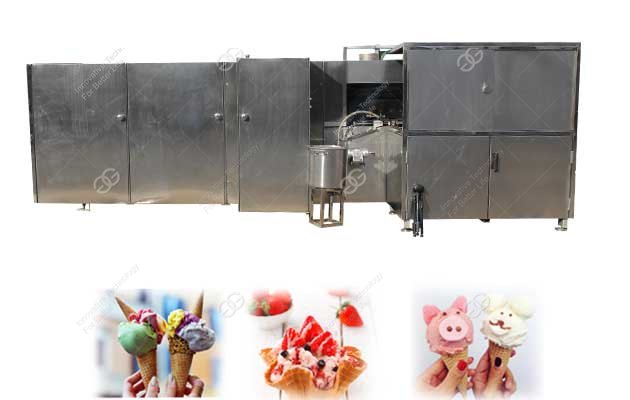 Ice Cream Cone Production Line 