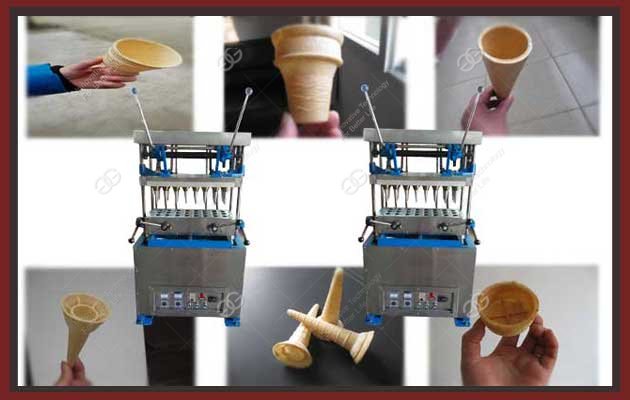 wafer ice cream cone machine